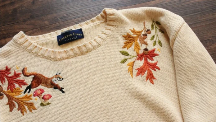 Embroidery Knit Fabric