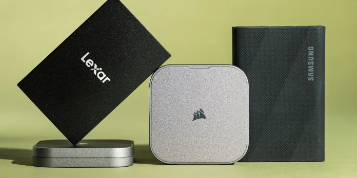 external SSDs under 100