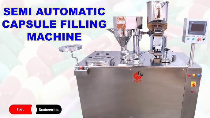 semi automatic capsule filling machine