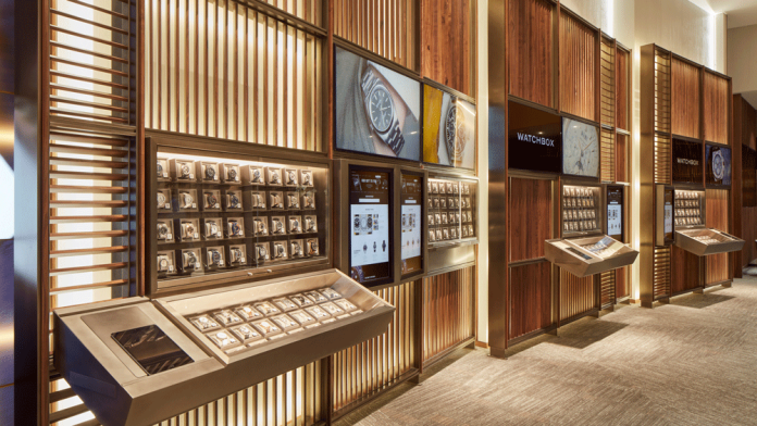 Retail Watch Display